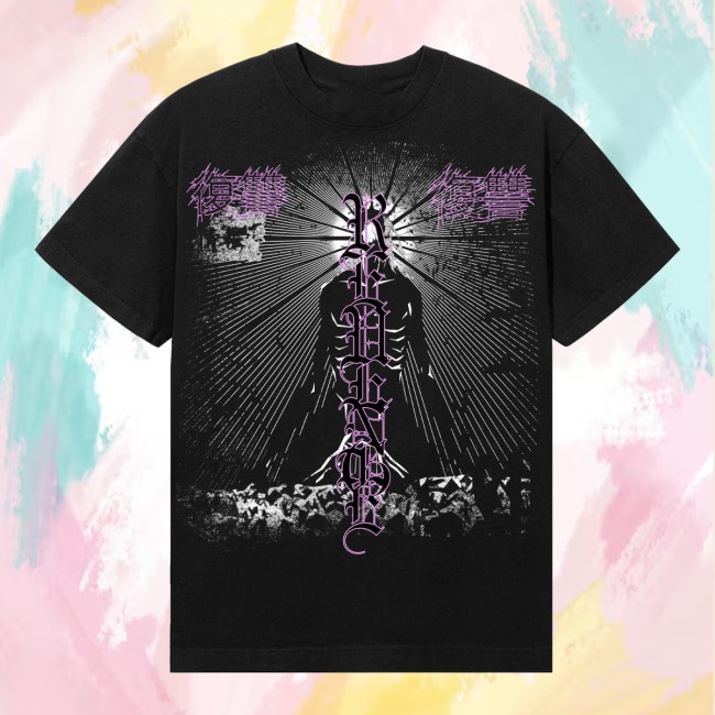 Revenge Store Merch Oracle Tee Black Pink 3 Revenge Store Merch Oracle Tee Black Pink