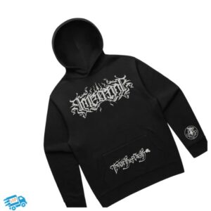 Ameonna Store Merch Script Hooded Sweatshirt – Grey