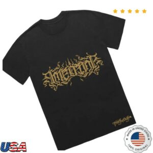 Ameonna Store Merch Script Heavy Tee – Gold