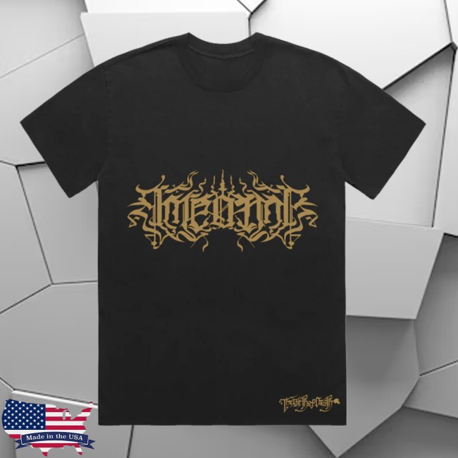 Ameonna Store Merch Script Heavy Tee - Gold 3 Ameonna Store Merch Script Heavy Tee - Gold
