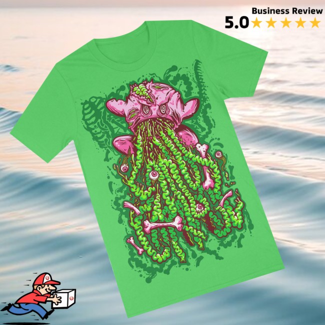 Candy Carnage Store Merch Kirbstomped - Infection Green Shirt 2 Candy Carnage Store Merch Kirbstomped - Infection Green Shirt