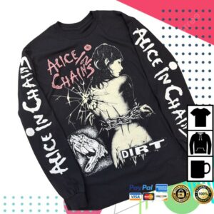 Erosonoeres Store Merch Alice In Chains Long Sleeve T Shirt