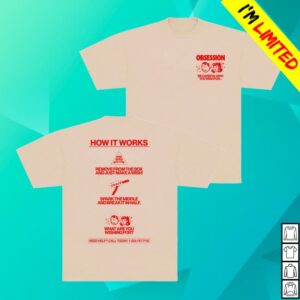 Out Of Time Studio Merch Store One Wish Instructions Obsession Ss Tee