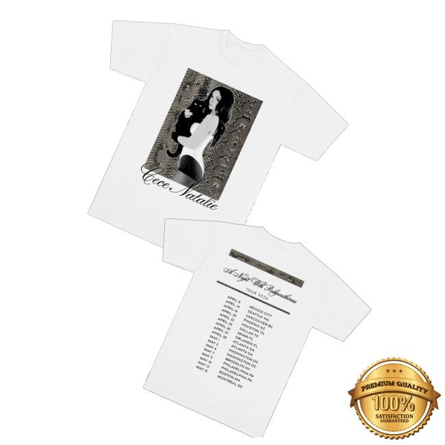Cece Natalie Merch Store Cece Natalie Tour Tee Shirt 3 Cece Natalie Merch Store Cece Natalie Tour Tee Shirt