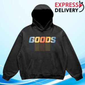 Goodie Brand Merch Store Good Heat Super Heavyweight Oversized Retro Hoodie