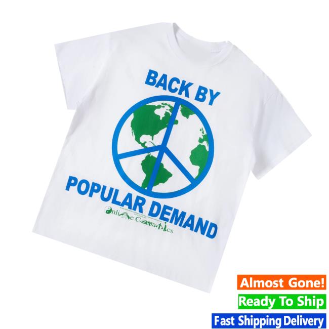 Dover Street Market Merch Store Online Ceramics Back By Popular Demand T-Shirt White 3 Dover Street Market Merch Store Online Ceramics Back By Popular Demand T-Shirt White