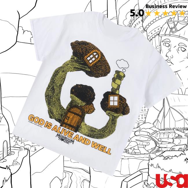 Dover Street Market Merch Store Online Ceramics God Is Alive And Well T-Shirt White 3 Dover Street Market Merch Store Online Ceramics God Is Alive And Well T-Shirt White