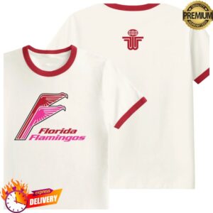 Wtt Store Merch Florida Flamingos Ringer Tee