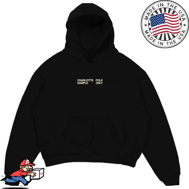 Charlotte Folk Store Merch Sample Only Oversized Hoodie (Black) 4 Charlotte Folk Store Merch Sample Only Oversized Hoodie (Black)