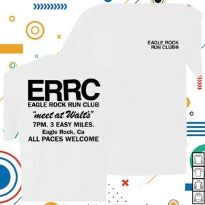 Eaglerockrunclub Store Merch Errc Shop Tee – White