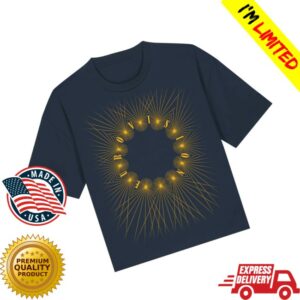 Eurovision Store Merch Retro Eurovision Boxy T-Shirt (Navy)