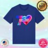 Eurovision Store Merch 70Th Anniversary T-Shirt (Blue) 2 Eurovision Store Merch 70Th Anniversary T-Shirt (Blue)