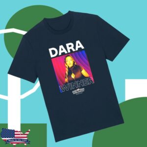 Eurovision Store Merch Dara ‘Bangaranga’ Eurovision Winner T-Shirt (Navy)