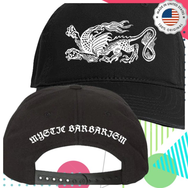 Nightshiftmerch Mystic Barbarism - Dragon Hat 4 Nightshiftmerch Mystic Barbarism - Dragon Hat