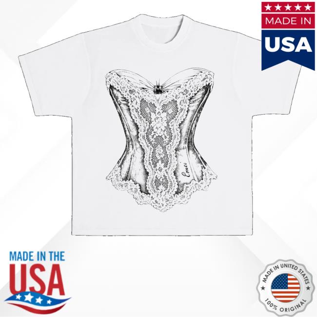 Emei Merch Store Corset T-Shirt 2 Emei Merch Store Corset T-Shirt