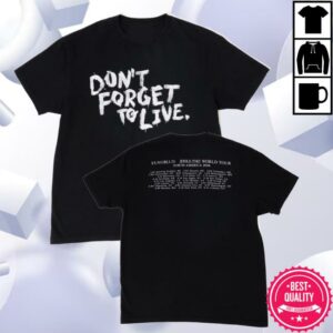 Yungblud Merch Store Don’t Forget To Live T-Shirt