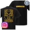 Dominator Festival Store 03. T-Shirt Black Loose Fit Dominator Festival Store 03. T-Shirt Black Loose Fit