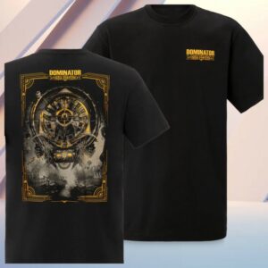 Dominator Festival Store 03. T-Shirt Black Loose Fit