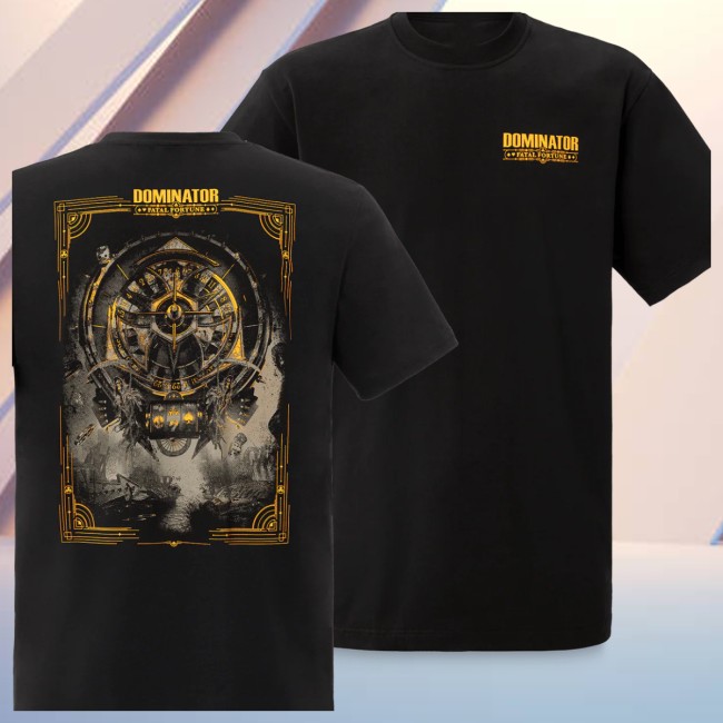 Dominator Festival Store 03. T-Shirt Black Loose Fit 3 Dominator Festival Store 03. T-Shirt Black Loose Fit