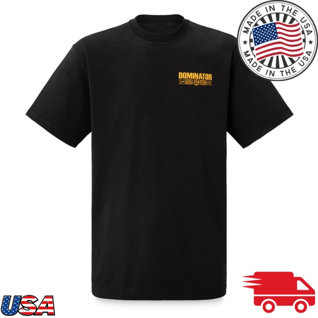 Dominator Festival Store 03. T-Shirt Black Loose Fit 4 Dominator Festival Store 03. T-Shirt Black Loose Fit