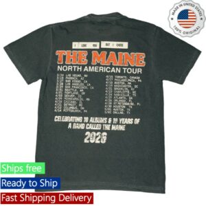 81 Twentythree Store Merch The Maine Chose Tour Tee