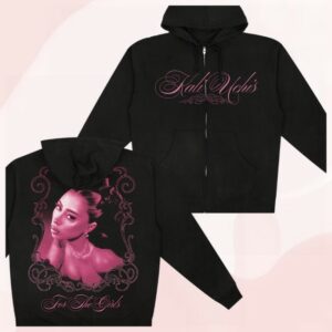 Kali Uchis Store Merch Black Ftg Tour Zip Hoodie