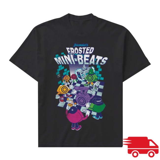 Insomniac Shop Store Merch Edc 2026 Frosted Mini Beats Short Sleeve Tee 3 Insomniac Shop Store Merch Edc 2026 Frosted Mini Beats Short Sleeve Tee