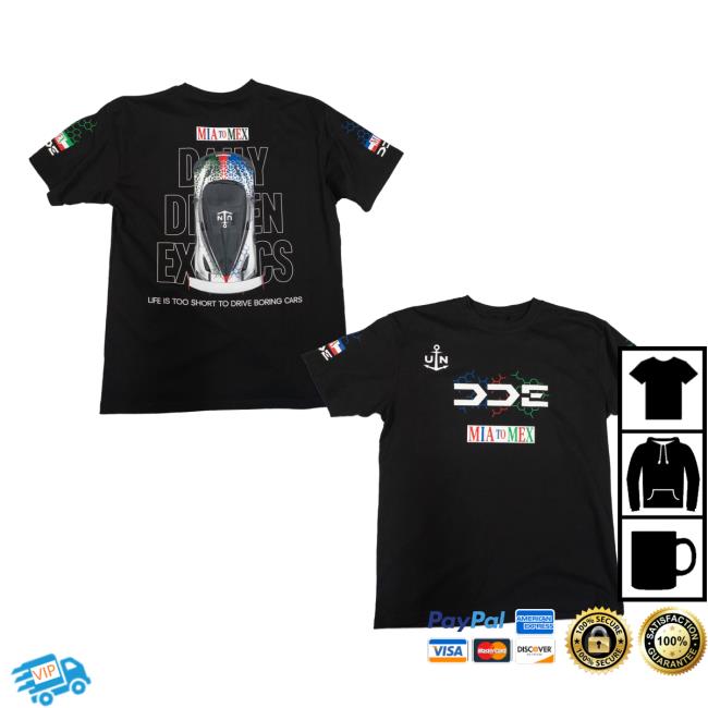 Dde Merch Garage Store Mia-Mex Rally Tee 2 Dde Merch Garage Store Mia-Mex Rally Tee