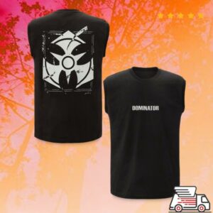 Dominator Festival Merch Store 12. Muscle Tee Ace Black