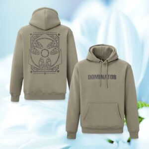 Dominator Festival Merch Store 27. Hooded Sweater Artwork Utility Green