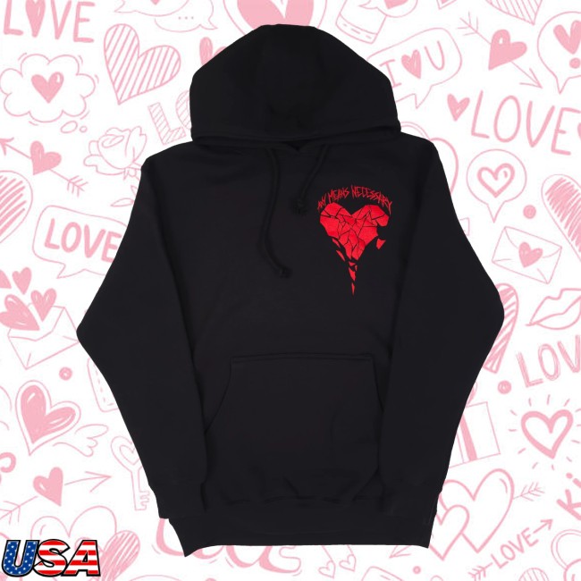 Any Means Necessary Store Merch Sharp Edges Pullover Hoodie Black 4 Any Means Necessary Store Merch Sharp Edges Pullover Hoodie Black
