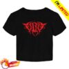 Filth Store Merch Stay Gutter Crop Baby Tee