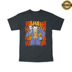 Retrokid Merch Store Batman The Animated Series Joker T-Shirt Black
