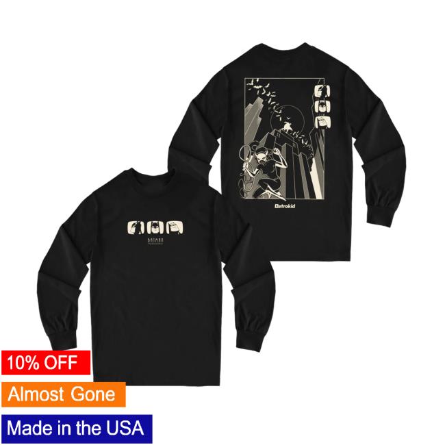 Retrokid Merch Store Batman The Animated Series Noir Long Sleeve Black 2 Retrokid Merch Store Batman The Animated Series Noir Long Sleeve Black