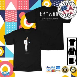 Retrokid Merch Store Batman The Animated Series Two-Face T-Shirt Black