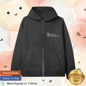 Ariana Grande Store Merch Hate That I Made You Love Me Flower Zip Hoodie