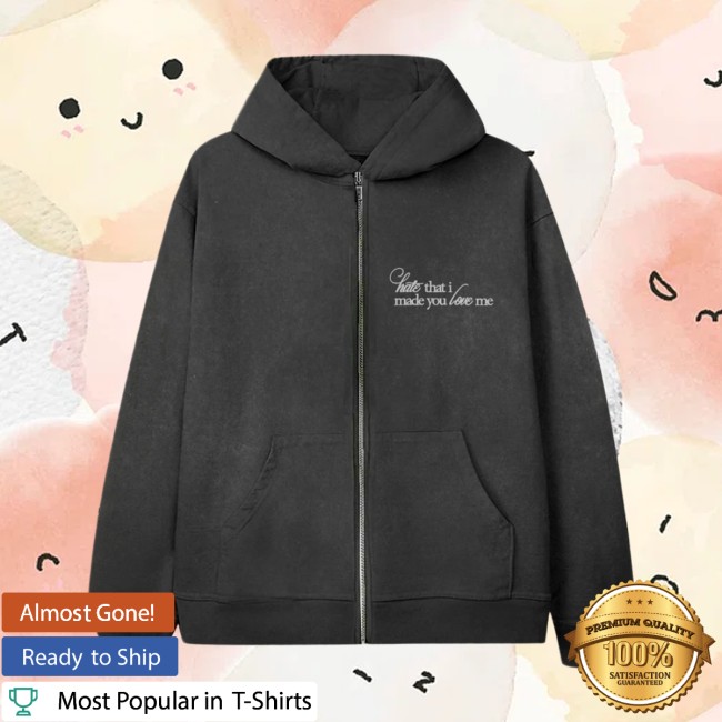 Ariana Grande Store Merch Hate That I Made You Love Me Flower Zip Hoodie 3 Ariana Grande Store Merch Hate That I Made You Love Me Flower Zip Hoodie