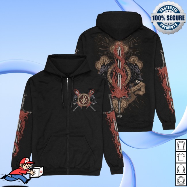 Powerwolf Store Merch Sermon Of Swords Hoodie 5 Powerwolf Store Merch Sermon Of Swords Hoodie
