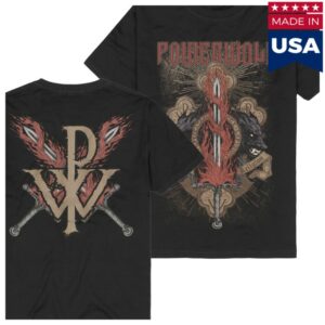 Powerwolf Store Merch Sermon Of Swords Shirt