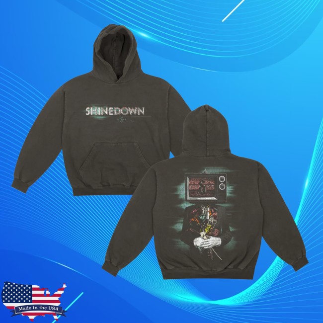 Shinedown Store Merch Tv Man Heavyweight Hoodie 5 Shinedown Store Merch Tv Man Heavyweight Hoodie