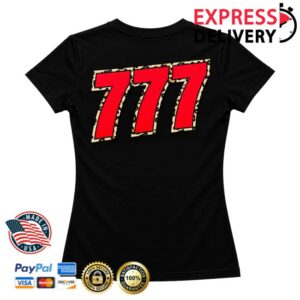 Latto Store Merch 777 Baby Tee (Black)