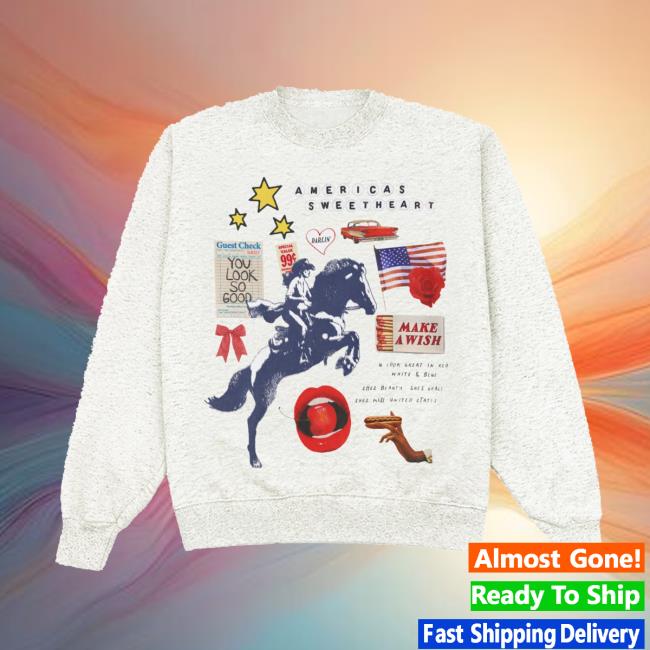 Kristin Jones Merch Store America's Sweetheart Charms Crewneck 2 Kristin Jones Merch Store America's Sweetheart Charms Crewneck