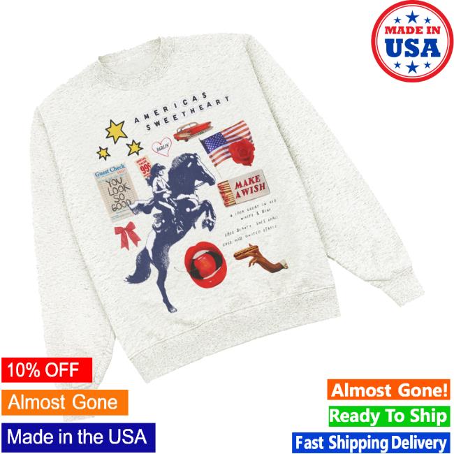 Kristin Jones Merch Store America's Sweetheart Charms Crewneck 3 Kristin Jones Merch Store America's Sweetheart Charms Crewneck