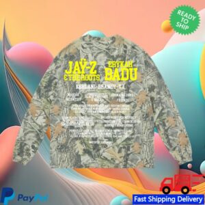 The Roots Picnic Store Merch Rp 26 Liberty Bell Camo Lineup Longsleeve