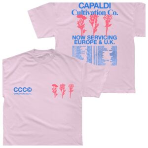 Lewis Capaldi Store Merch Lewis & Co. Pink Tee