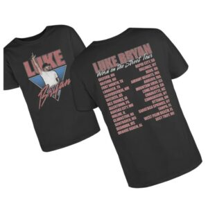 Luke Bryan Store Merch Word On The Street Classic Tour Tee
