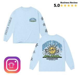 The Roots Picnic Merch Store Rp 26 18Th Annual Sun Chambray Longsleeve