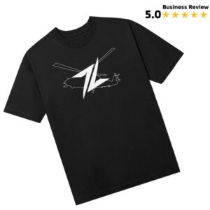 Zlaner Store Merch Chopper Black Tee