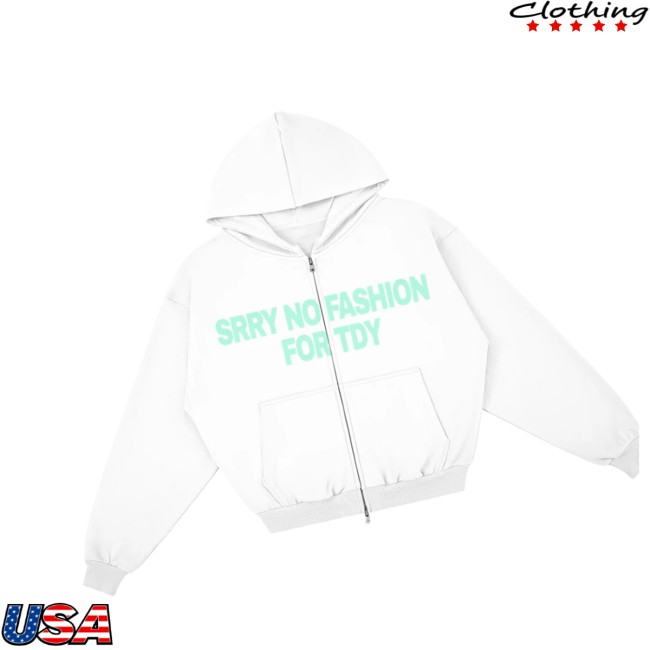 Bysofia Store Merch No Fashun Tdy Zip-Up Hoodie 2 Bysofia Store Merch No Fashun Tdy Zip-Up Hoodie