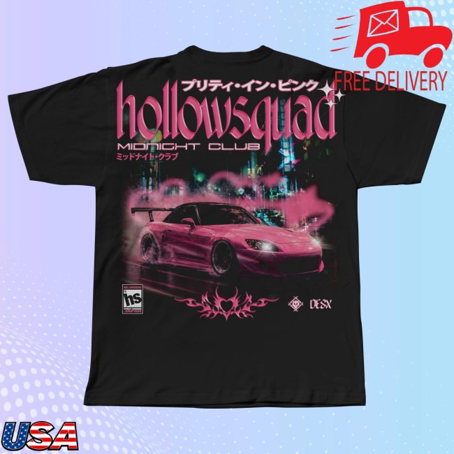 Hollowsquad La Store Merch Midnight Club S2k Tee 5 Hollowsquad La Store Merch Midnight Club S2k Tee